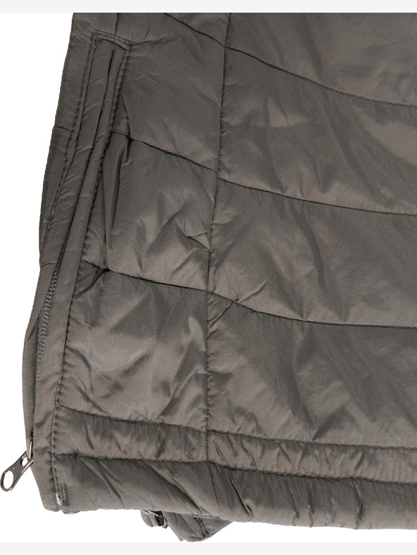 ALPINE PRO Dámska zateplená sukňa ALPINE PRO KIRTA čierna