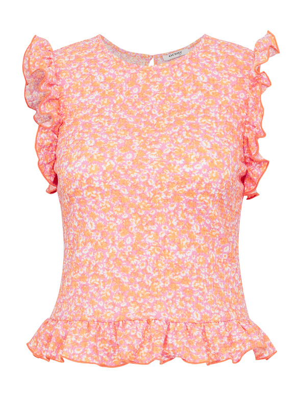 Orsay Ružové dámske tričko s krátkym rukávom ORSAY