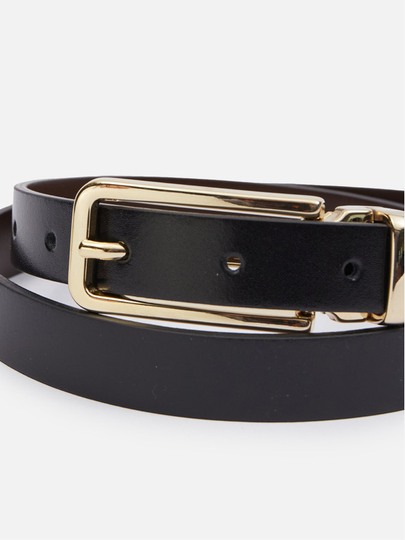 Geox Čierny dámsky opasok Geox