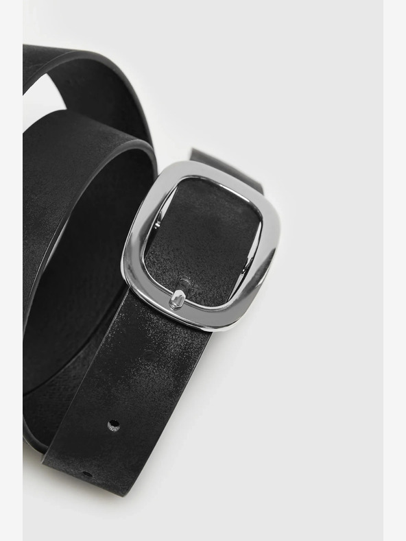 Moodo Čierny dámsky opasok Moodo