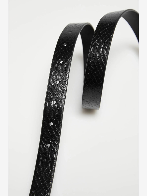 Moodo Čierny dámsky opasok Moodo