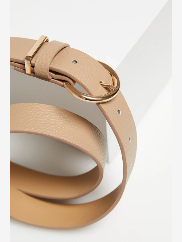 Moodo Béžový dámsky opasok Moodo