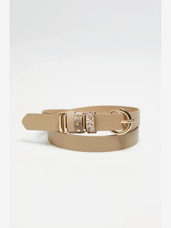 Moodo Béžový dámsky opasok Moodo