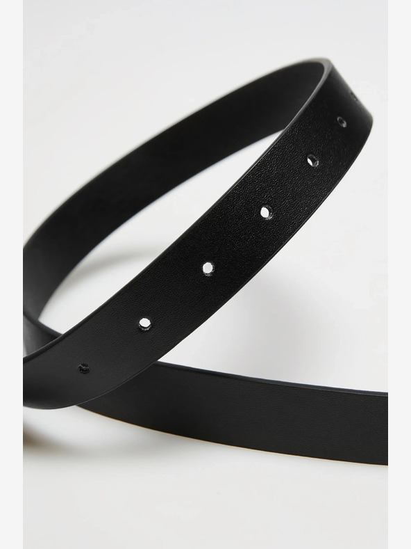 Moodo Čierny dámsky opasok Moodo