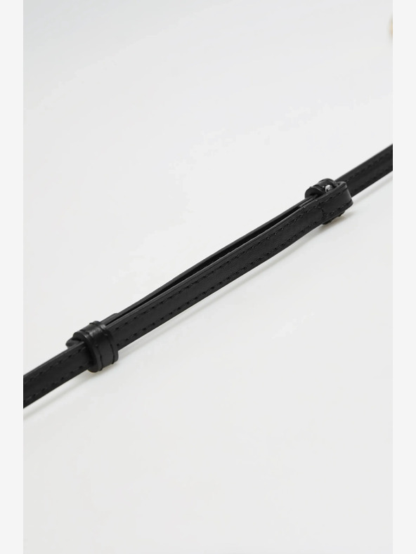 Moodo Čierny dámsky opasok Moodo