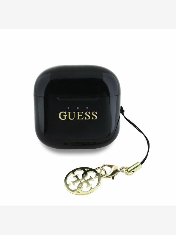 Guess Bezdrôtové slúchadlá čierne Guess Classic