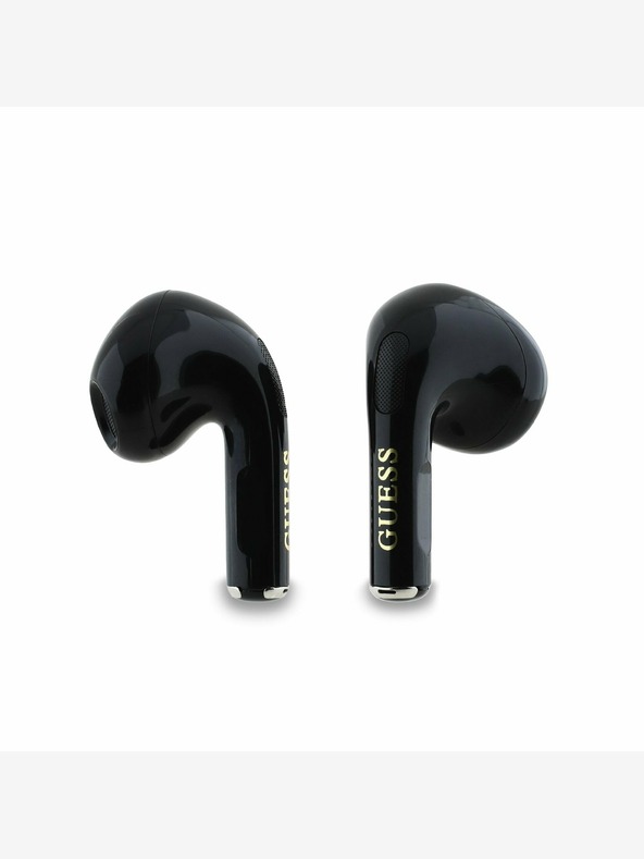 Guess Bezdrôtové slúchadlá čierne Guess Classic