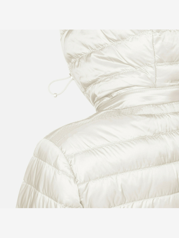 Geox Krémová dámska páperová bunda Geox Jaysen