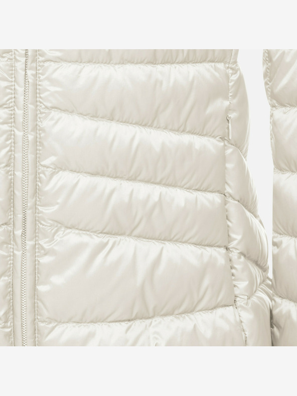 Geox Krémová dámska páperová bunda Geox Jaysen