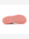 ALPINE PRO Outdoorová barefoot obuv ALPINE PRO BRUHE pink and black