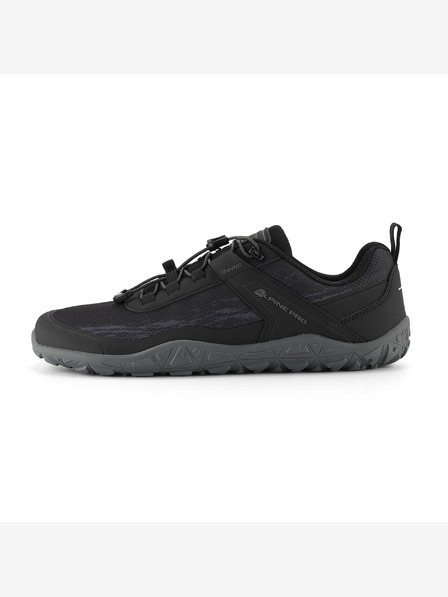 ALPINE PRO Outdoorová barefoot obuv ALPINE PRO BRUHE čierna