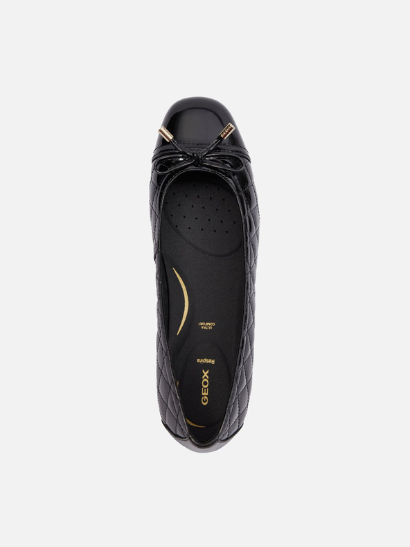 Geox Čierne dámske balerínky Geox Annytah