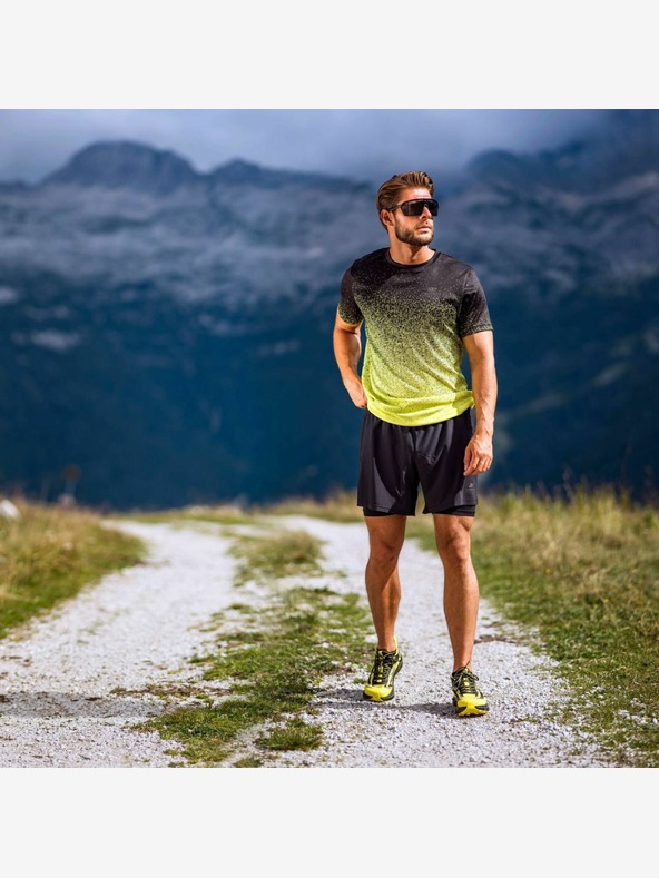 ALPINE PRO Pánske rýchloschnúce tričko s cool dry ALPINE PRO