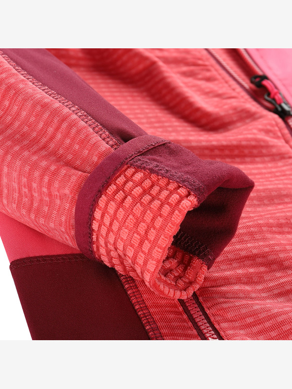 ALPINE PRO Detská rýchloschnúca mikina ALPINE PRO ONNECO 2 ružová