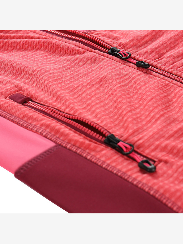 ALPINE PRO Detská rýchloschnúca mikina ALPINE PRO ONNECO 2 ružová