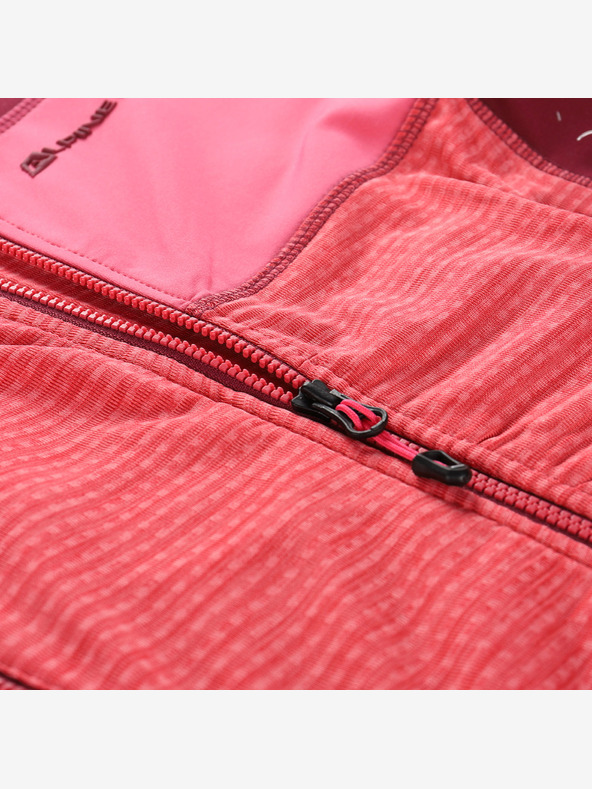 ALPINE PRO Detská rýchloschnúca mikina ALPINE PRO ONNECO 2 ružová