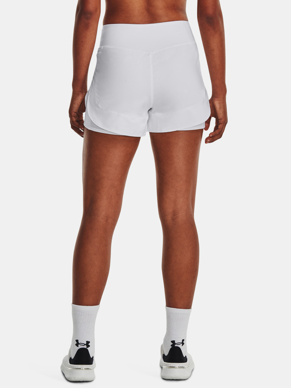 Under Armour Dámske kraťasy Under Armour Flex Woven 2-in-1 Short-WHT