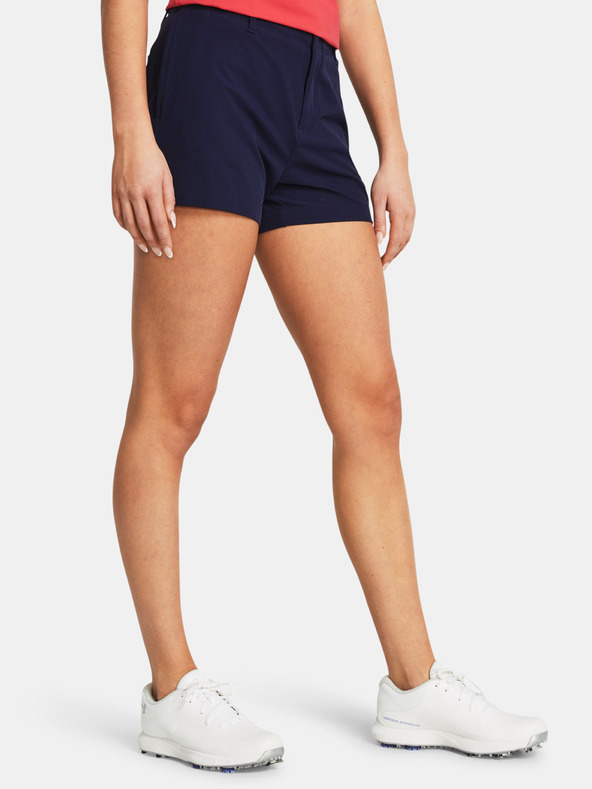 Under Armour Dámske kraťasy Under Armour UA Drive 4in Short-BLU