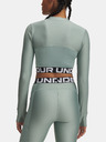 Under Armour Dámske tričko Under Armour HeatGear Rib 1/4 Zip LS
