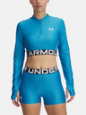 Under Armour Dámske tričko Under Armour HeatGear Rib 1/4 Zip LS