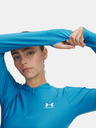 Under Armour Dámske tričko Under Armour HeatGear Rib 1/4 Zip LS