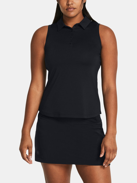 Under Armour Dámske tielko Under Armour UA Playoff SL Polo-BLK