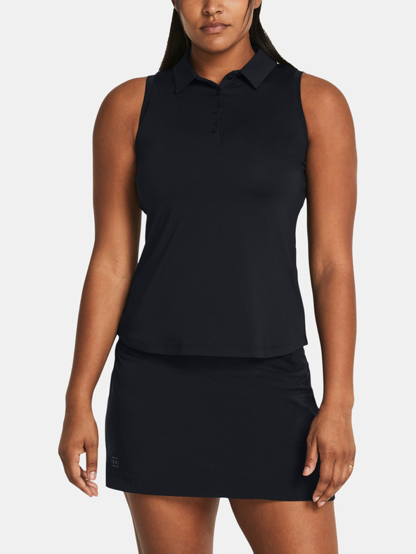 Under Armour Dámske tielko Under Armour UA Playoff SL Polo-BLK