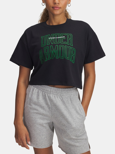 Under Armour Dámske tričko Under Armour UA W VARSITY MIX HW SS CROP