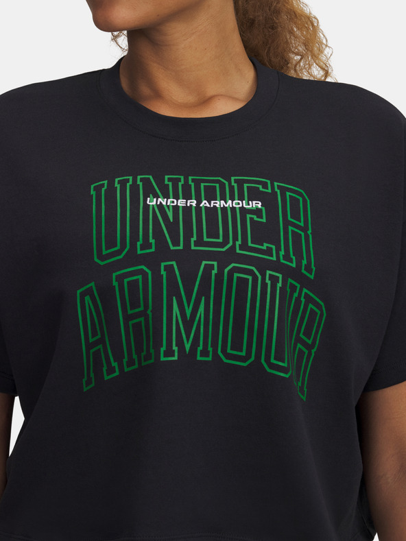 Under Armour Dámske tričko Under Armour UA W VARSITY MIX HW SS CROP