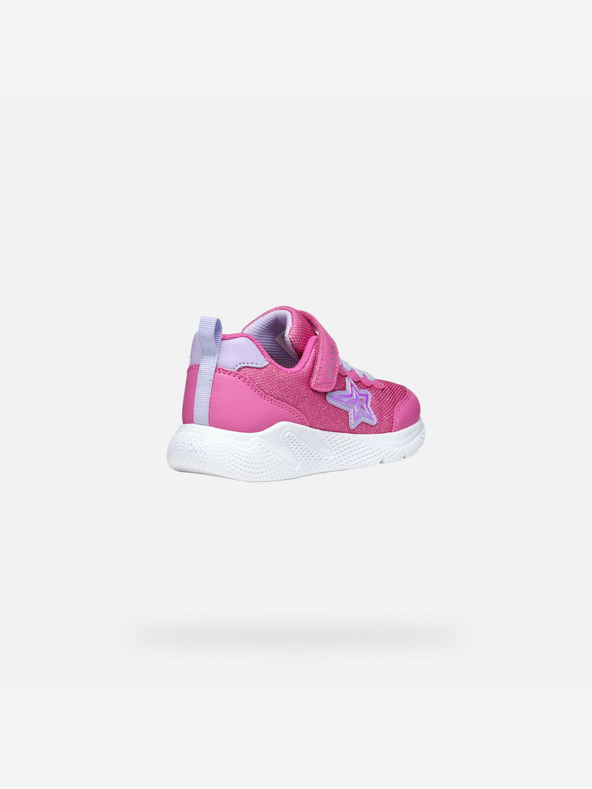 Geox Ružové dievčenské tenisky Geox Sprintye