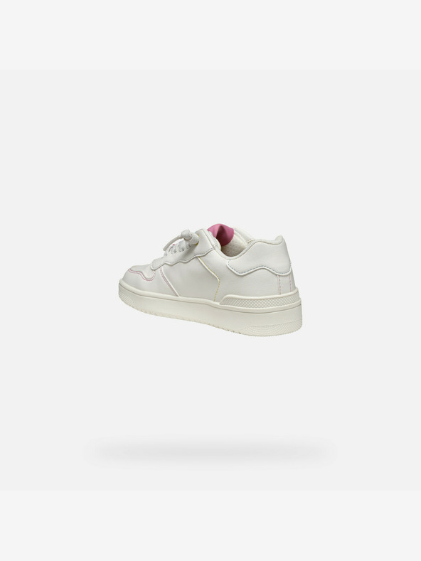 Geox Biele dievčenské tenisky Geox Washiba