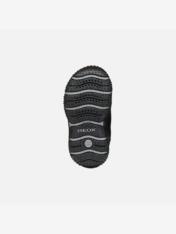 Geox Vínové dievčenské členkové topánky Geox Baltic B Abx