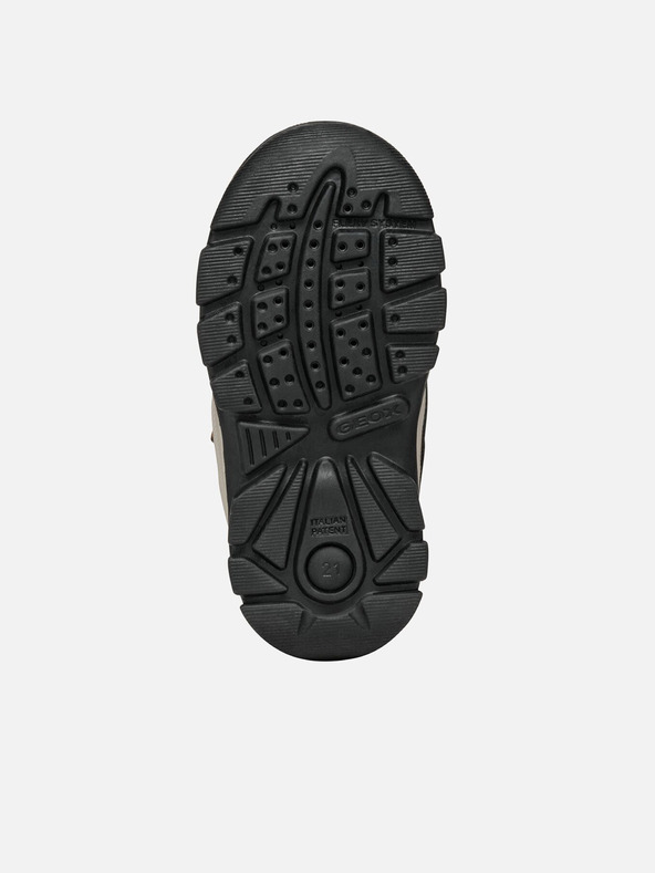 Geox Hnedé chlapčenské zimné topánky Geox Flanfil B Abx