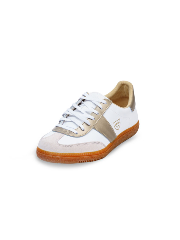 Vasky Pánske kožené tenisky / čižmy bielo-zlaté Botas Iconic All Stars 62