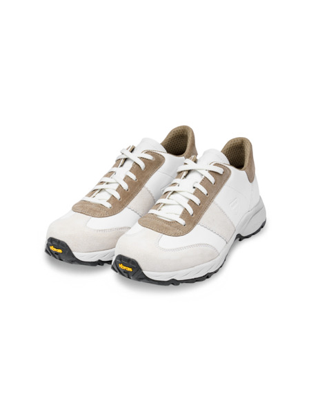 Vasky Botas Nordic Mellow - Pánske kožené outdoorové tenisky / topánky bielo-hnedá česká výroba zo Zlína