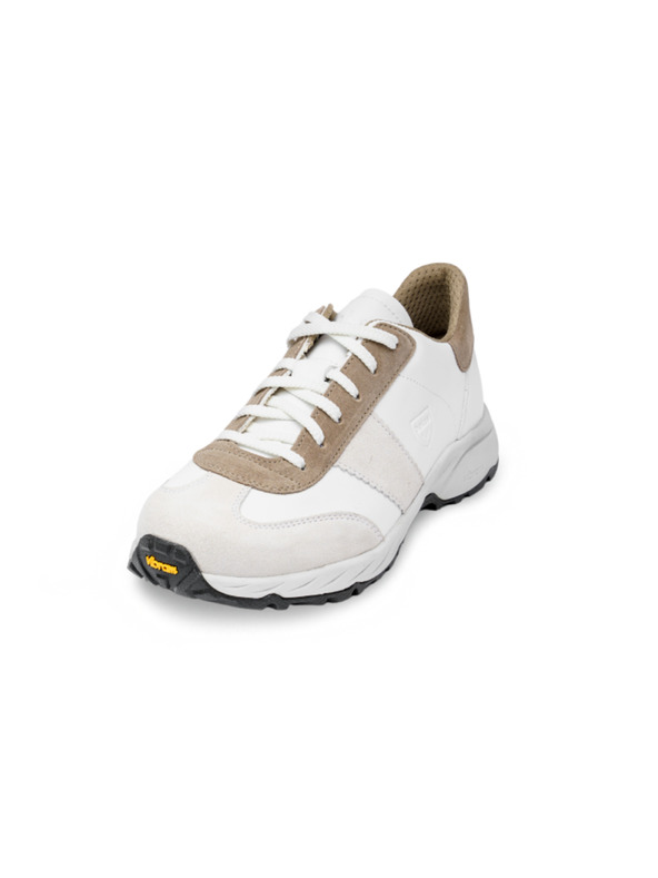 Vasky Botas Nordic Mellow - Pánske kožené outdoorové tenisky / topánky bielo-hnedá česká výroba zo Zlína