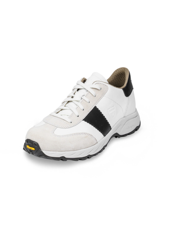 Vasky Botas Nordic Shadow - Pánske kožené outdoorové tenisky / topánky bielo-čierne českej výroby zo Zlína