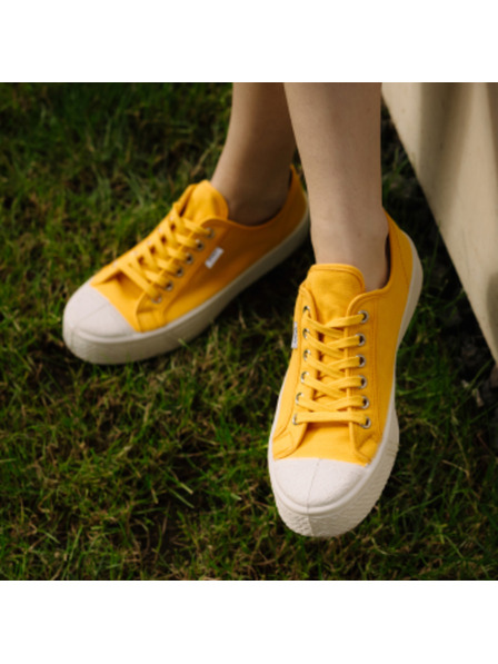 Vasky Pánske plátenné tenisky / čižmy žlté Vasky Kanvasky Yellow