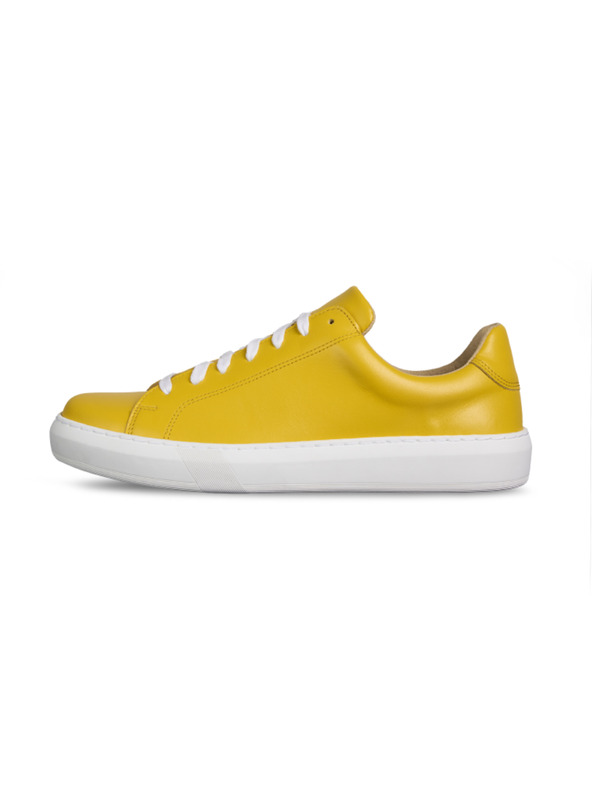 Vasky Dámske kožené tenisky/boty žlté Vasky Glory Yellow