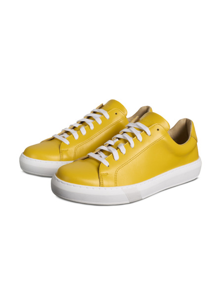 Vasky Dámske kožené tenisky/boty žlté Vasky Glory Yellow