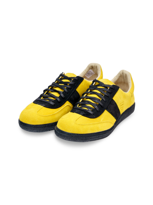 Vasky Dámske kožené tenisky / topánky žltá / čierna Botas Iconic