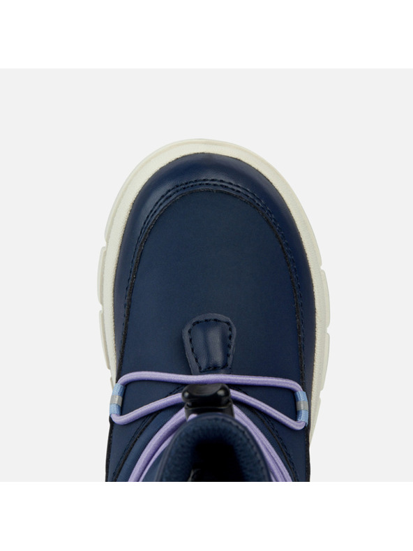 Geox Tmavomodré dievčenské členkové topánky Geox Willaboom Abx