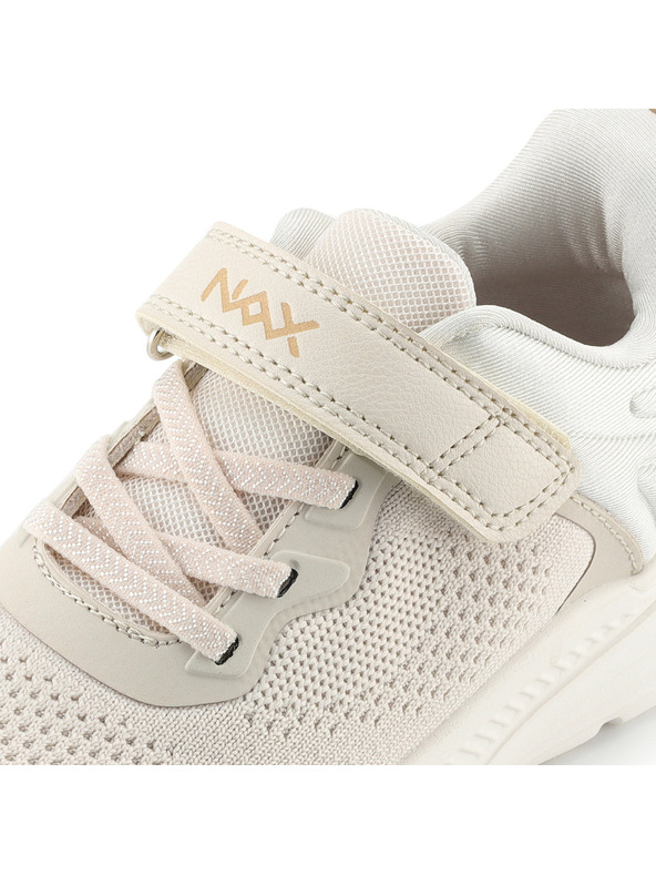 NAX Detské mestské topánky nax NAX NOWO beige