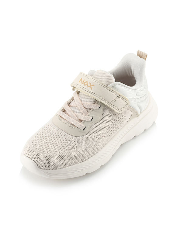 NAX Detské mestské topánky nax NAX NOWO beige