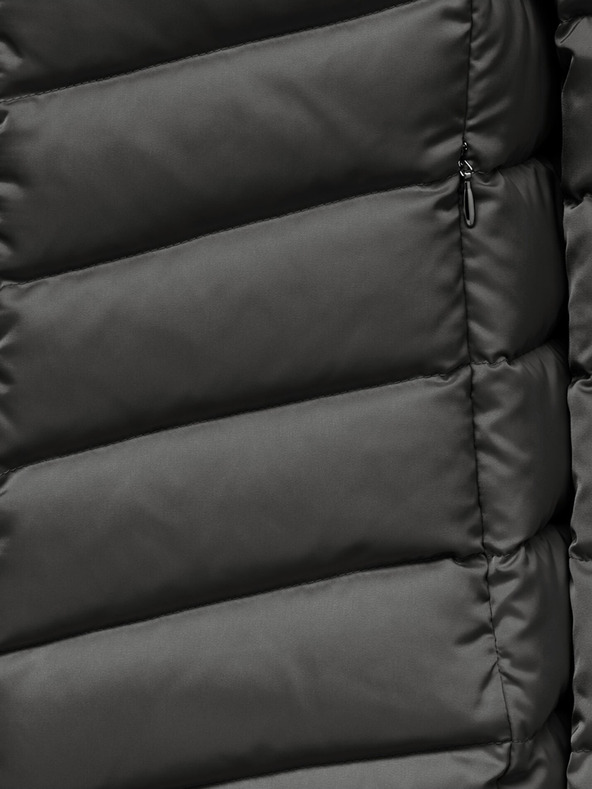 Geox Čierna dámska páperová bunda Geox Bettanie