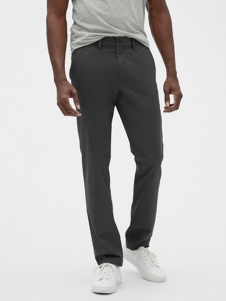 GAP Nohavice essential khaki slim fit GapFlex GAP