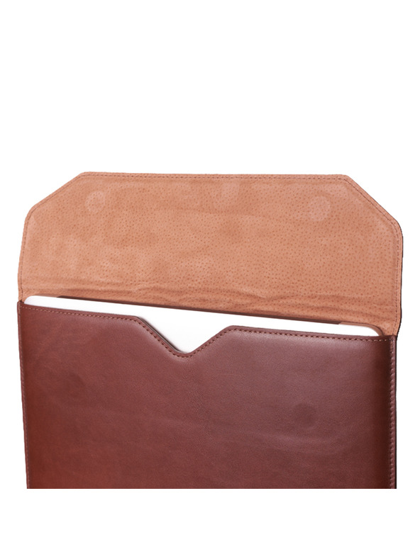 Vasky Kožené puzdro na MacBook, hnedé VASKY