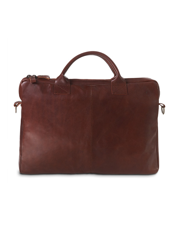 Vasky Harvey Brown - kožená taška hnědá - i ženu česká výroba ze Zlína One size EU Obal na telefón