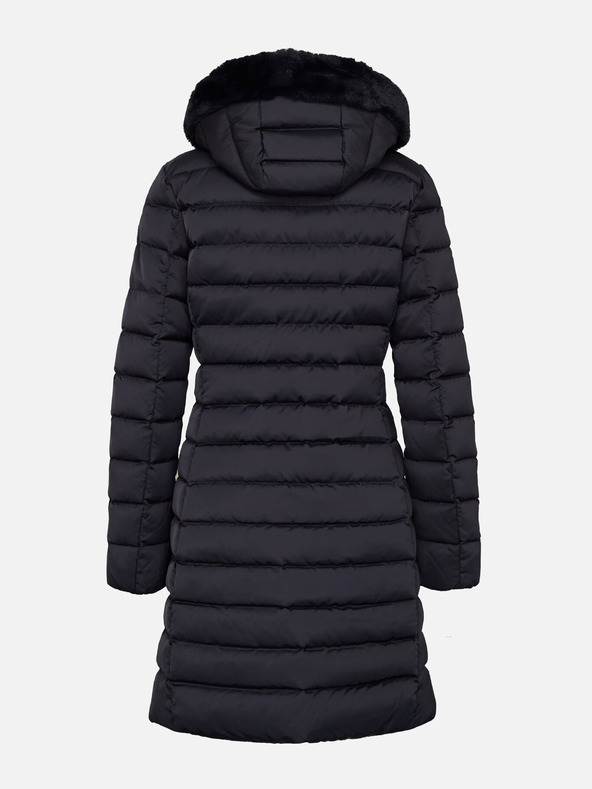 Geox Tmavomodrá dámska páperová bunda Geox Bettanie