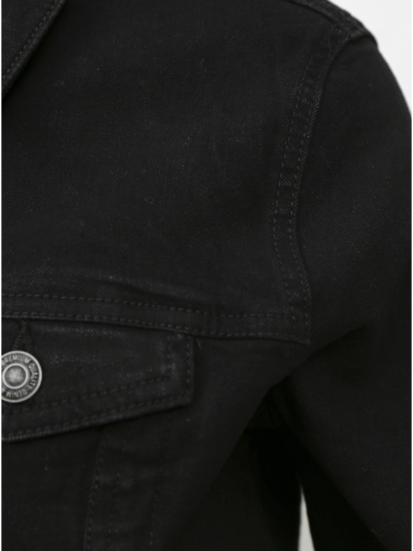 Vero Moda Čierna džínsová bunda VERO MODA Hot Soya